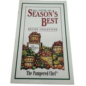 Pampered Chef Fall/Winter 1997 Seasons Best Cookbook
